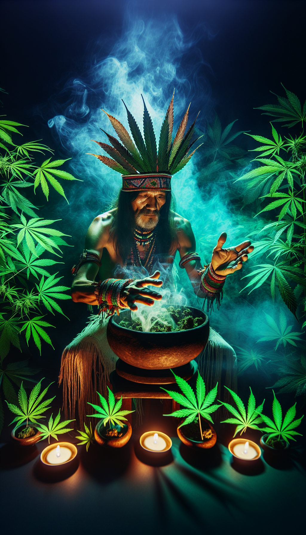 foto Ritual del Espíritu Verde.