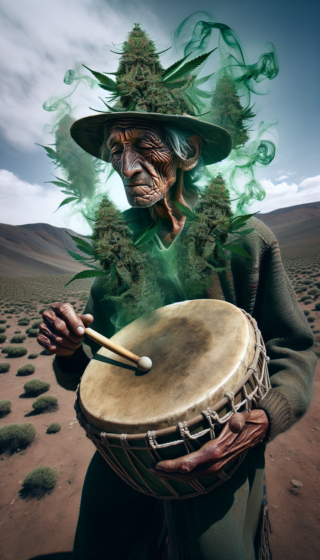 foto "Sueños del Chamán del Cannabis"