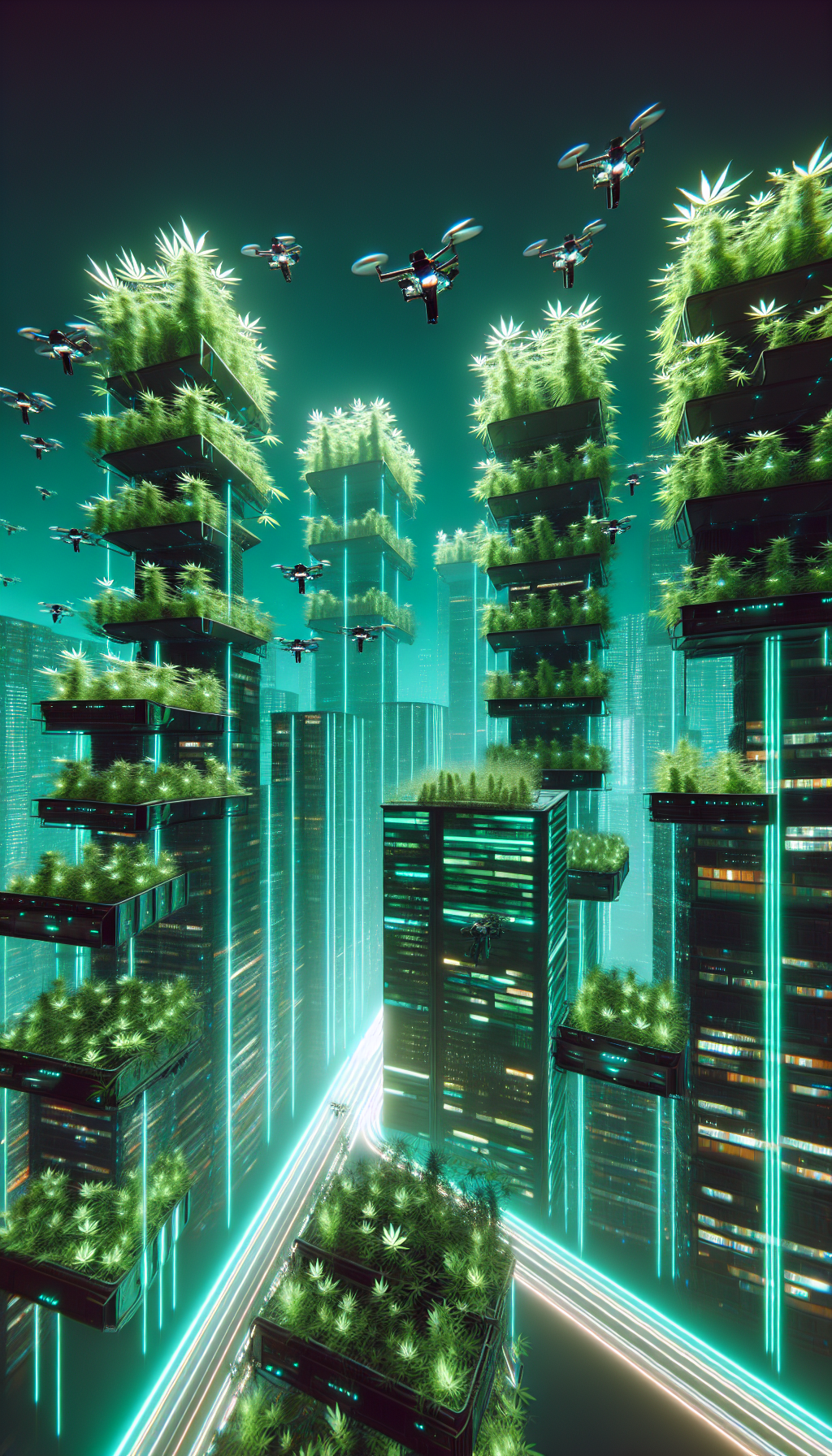 foto "Verde Metropolitano: El Futuro Floreciente"