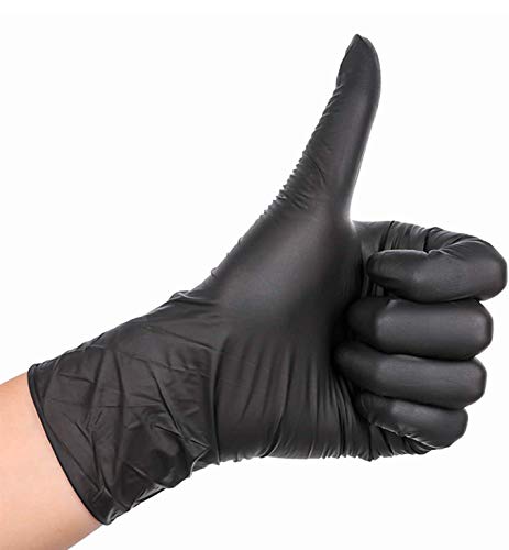 foto Caja Guantes Nitrilo Negro (x100) XL