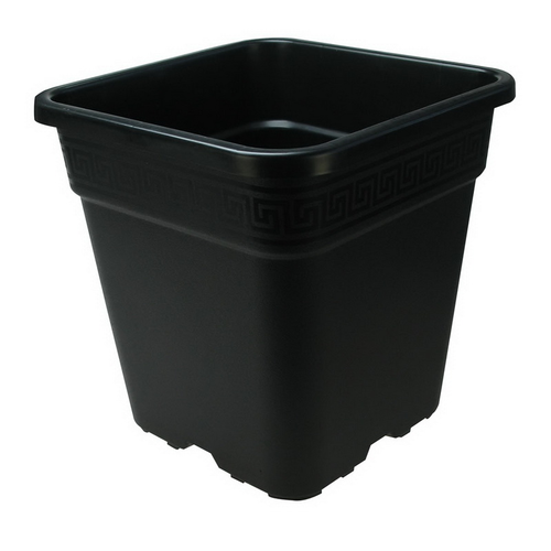 foto Maceta Plastica Negra Diseño 14L (28.5 x 28.5 x 28.4)

