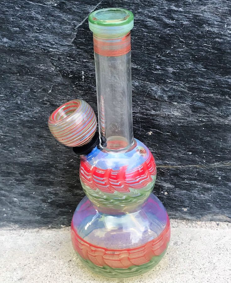 foto Mini Bong de Vidrio
