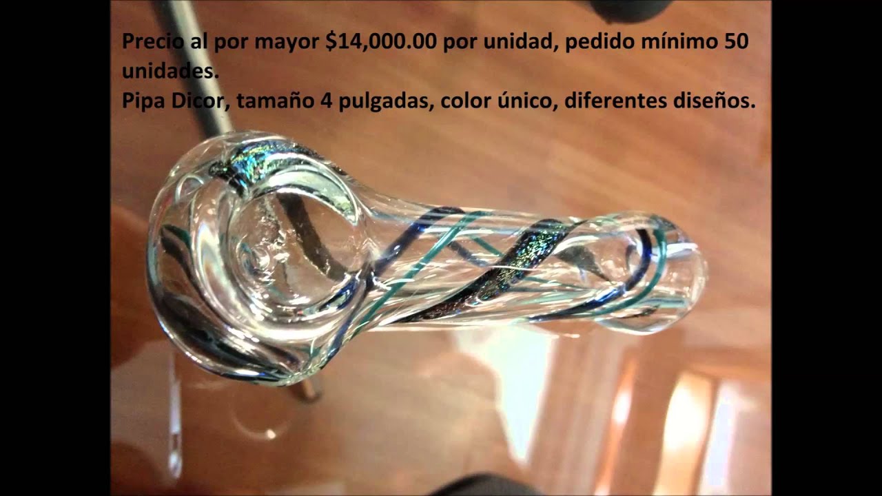 foto Pipa de Vidrio Clasica