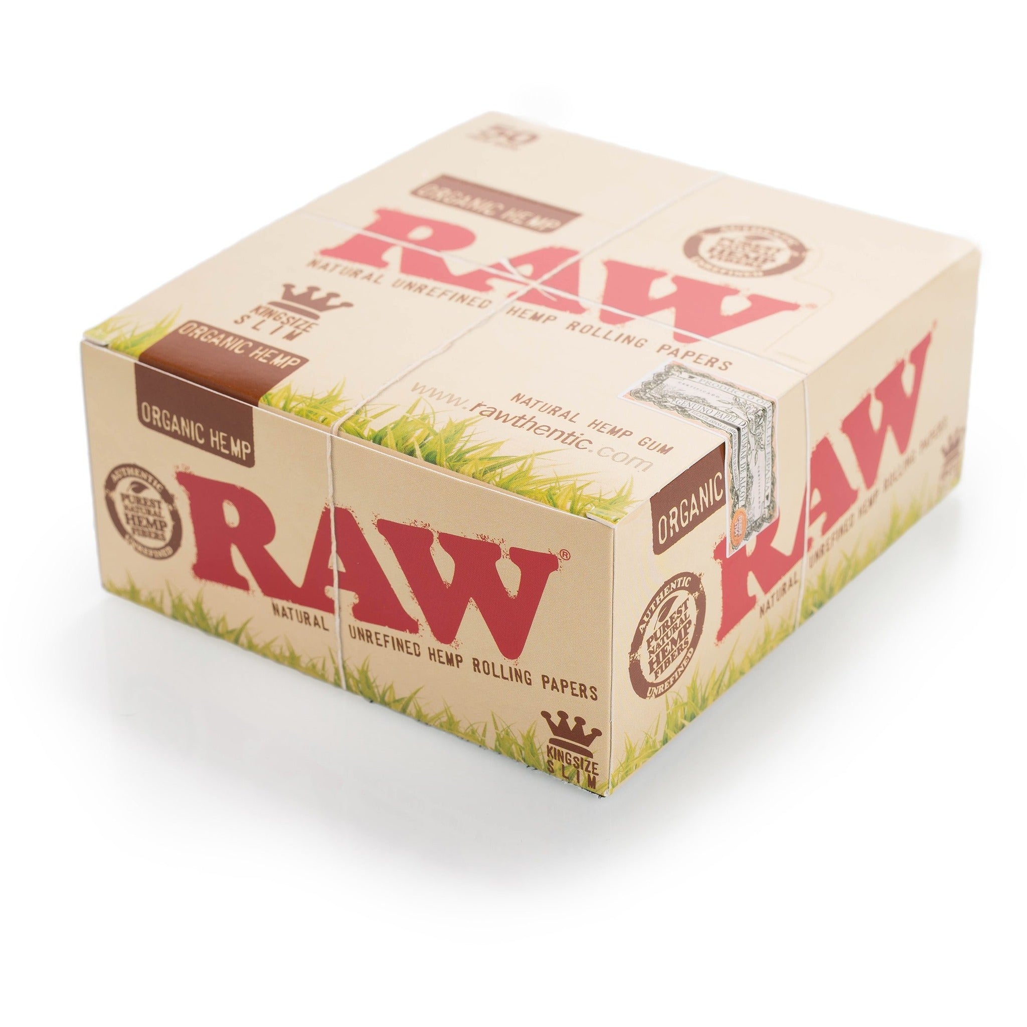 foto RAW King Size Classic/Organic Hemp x 33